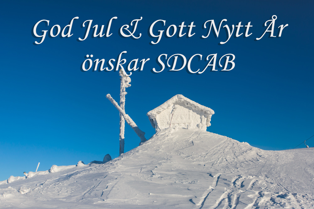 God Jul & Gott Nytt År önskar SDCAB